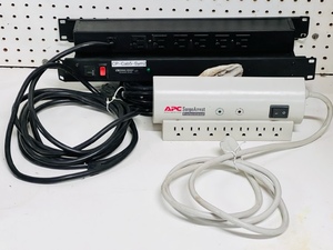 lot 240 image: APC Surge Arrest Professional Modrl PRO7 &amp Two (2) Perma Power Computer Grade Model R56Z-15 Surge Protectors
