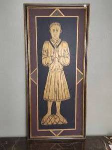 lot 130 image: Matted Framed Etching, Richard Mansfeld 1455 Taplow Buck Collins