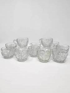 lot 22 image: Punch Cups  Stars by SMITH GLASS