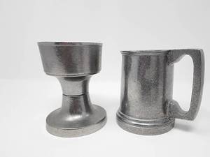 lot 35 image: RWP Pewter Tankard & Candle Holder Wilton Columbia