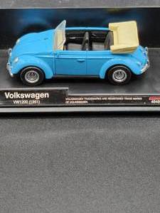 lot 67 image: 1951 Volkswagen VW 1200 Blue Convertible  New Ray 48489