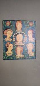 lot 132 image: 19 x 16 King Henry VIII of England and his 6 Wives All Named and year of bien Queen