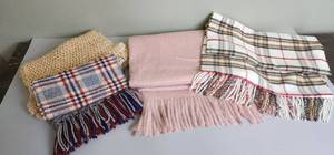 lot 185 image: Neck Scarfs includes Cashmiere, and Circle Infinity Warmer Scarf
