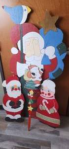 lot 225 image: Santa Sign Lot 5 Santa Sign and others as shown