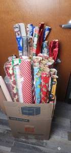 lot 268 image: Generous Lot of Wrapping Paper