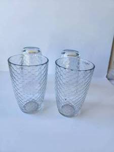 lot 7 image: Selection of 12 honeycomb glasses