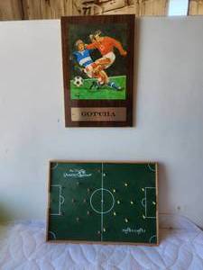 lot 23 image: Selection of Soccer items
