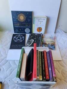 lot 35 image: Selection of witchcraft and magical books