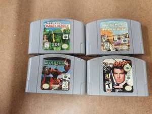 lot 60 image: Selection of 4 Nintendo 64 games, -
