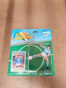 lot 63 image: Vintage Antonio Careca soccer player action figure in package