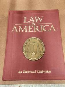 lot 75 image: Law in America - Illustrated book