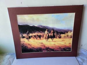 lot 83 image: Matted G. Harvey print