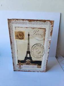 lot 96 image: Large Paris themed hide-a-book