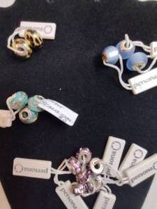 lot 139 image: (14) Persona brand Sterling Silver and glass  crystal charms. Most marked 925 andor have retail tags that say 925. Retail $30 each