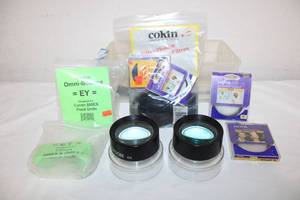 lot 22 image: Camera Accessories Cokin Filters, Sto-Fen EY Omni-Bounce Flash Diffusers, see Pictures