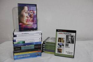 lot 26 image: Photography DVDs Adobe Photoshop, Lightroom Simplified Pro Techniques 1 & 2