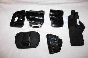 lot 180 image: Handgun Holsters, see pictures
