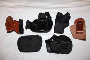 lot 181 image: Handgun Holsters, see pictures