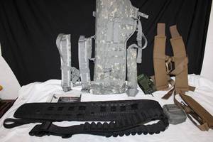 lot 182 image: Soft Gun Cases, Straps, set of silicone earplugs, see pictures