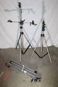 lot 388 image: Boom Stand and Light Stands