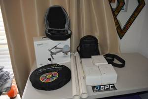 lot 282 image: Camera Bags, Empty Boxes for Mavic PRO Drone and Intelligent Flight Battery, and Collapsible Drone Pad 32
