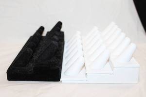 lot 402 image: (2) Ring displays