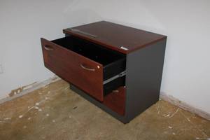 lot 52 image: 2-Drawer Lateral File Cabinet as shown