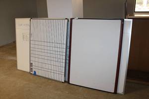 lot 54 image: 3 White Boards - Quartet and Boone Brands, see pictures