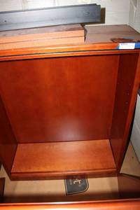 lot 88 image: Cherry Finish 4 Bookshelf