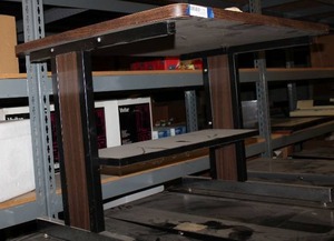 lot 126 image: Chrome Based Printer Stand