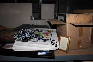 lot 170 image: Poster Size Playing Cards, Picture Frames, Lanyards