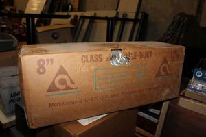 lot 7 image: Unopened Box of 8 Flex Duct by Atco 1Pc. 25 Ft.