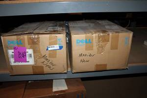 lot 309 image: 2 Dell Monitors SIB