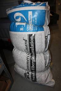 lot 384 image: Building Supplies R-19 Insulation as shown