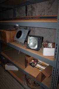 lot 467 image: Building Supplies Electrical, Lamps, Lightbulbs, and Pipes