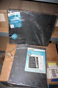 lot 365 image: Excel Binders 14x17 and Page Protectors