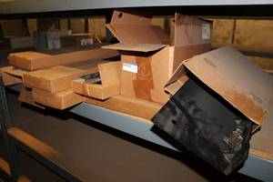 lot 558 image: Metal Brackets and Dell Racks, see pictures