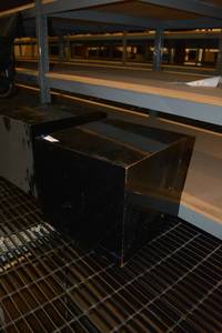lot 560 image: 2 Square Ottomans