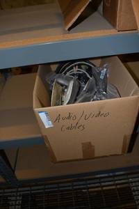 lot 539 image: Audio and Video Cables