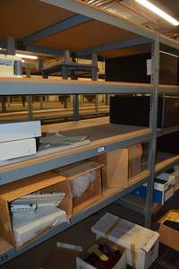 lot 546 image: Paradyne Acculink, Magazine Holders, Office Connect Port, Keyboard Drawers