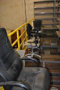 lot 578 image: Office Chairs as shown