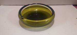 lot 21 image: MCM glass ashtray