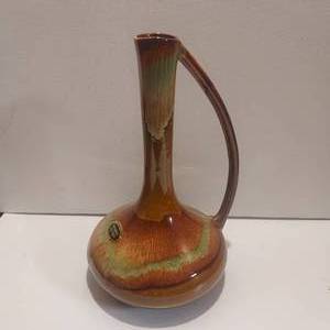 lot 31 image: MCM Arkansas Potter hand painted pitcher