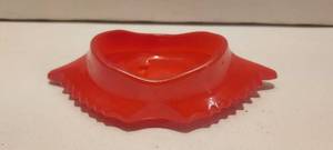 lot 69 image: Vintage Glasbake crab dish.  5.75 wide