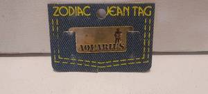 lot 102 image: Zodiac Aquarius jean tag