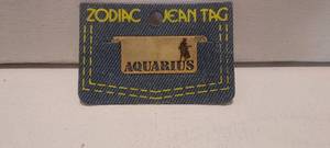 lot 103 image: Zodiac Aquarius jean tag