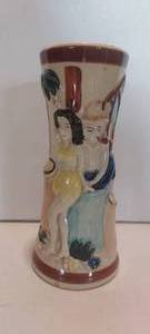 lot 147 image: 1984 Trader Vics Tropical Tiki Hula Girl decanter mug