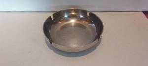 lot 154 image: swedish cultura stainless steel ashtray