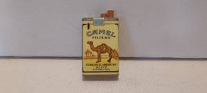 lot 172 image: Camel Filters lighter.  non re-fillable