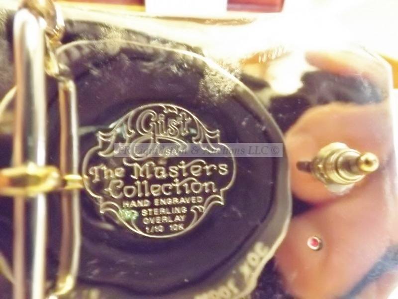 NCHA Derby sterling silver plated belt buckle | THE LAST  display picture 2